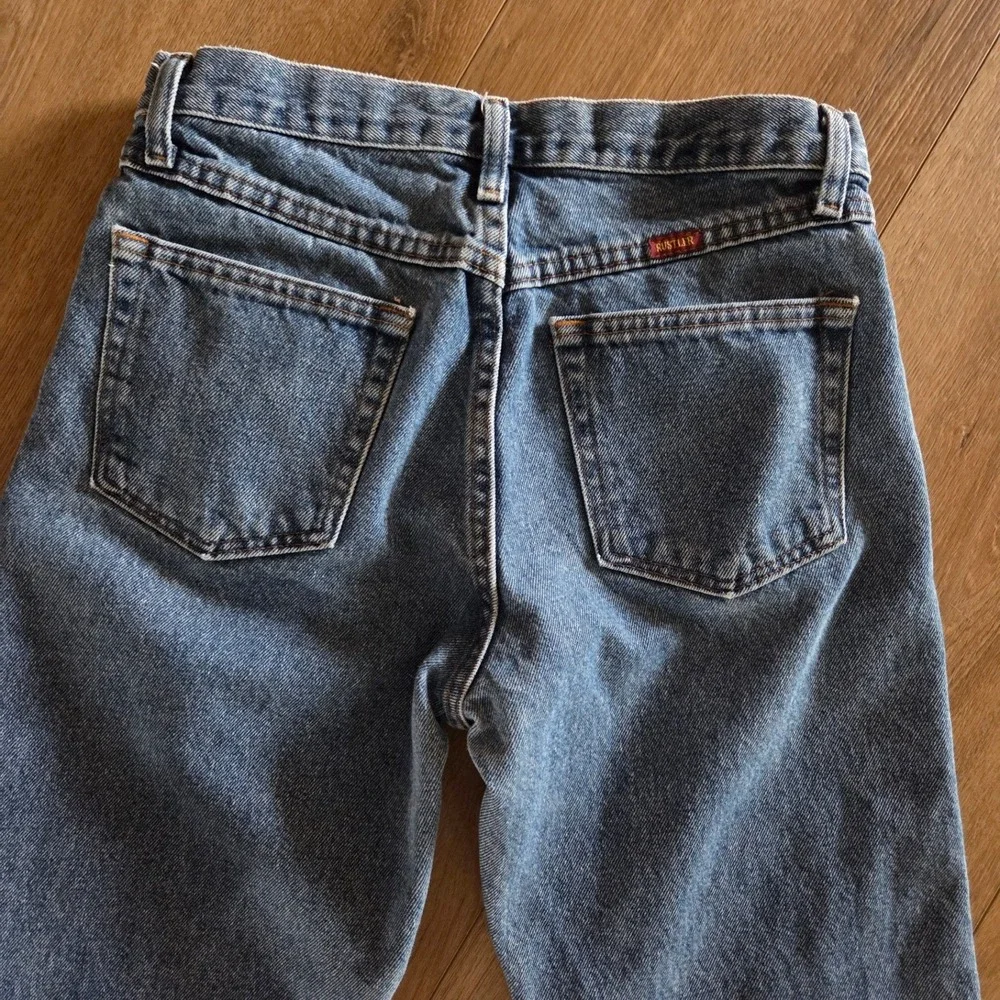 Rustler Vintage Regualr Fit Straight Leg Jeans Medium Wash Blue 30x30 - Picture 5 of 7